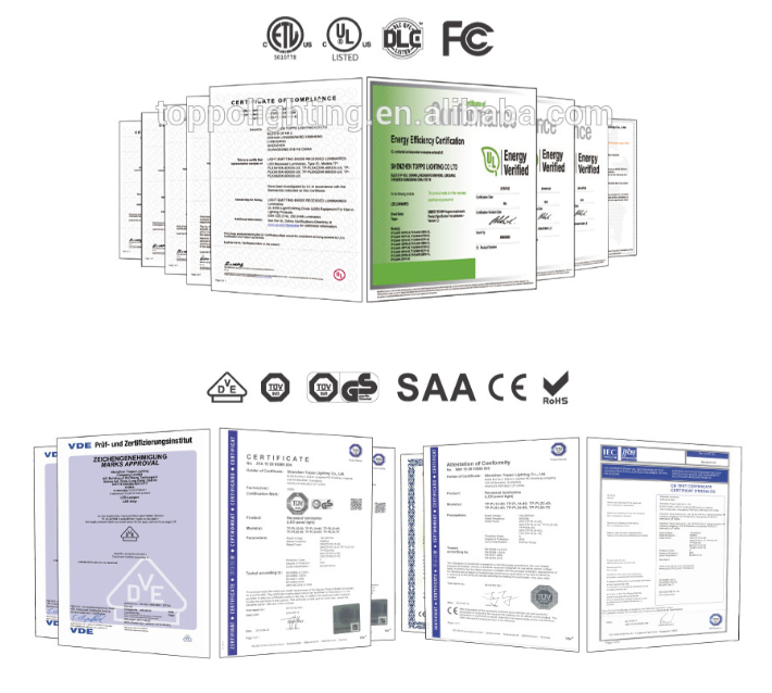 UL (E473592) znajduje się na liście DLC 30W 40W z wąską diodą LED UL(E473592)listed DLC 30W 40W slim led panel light